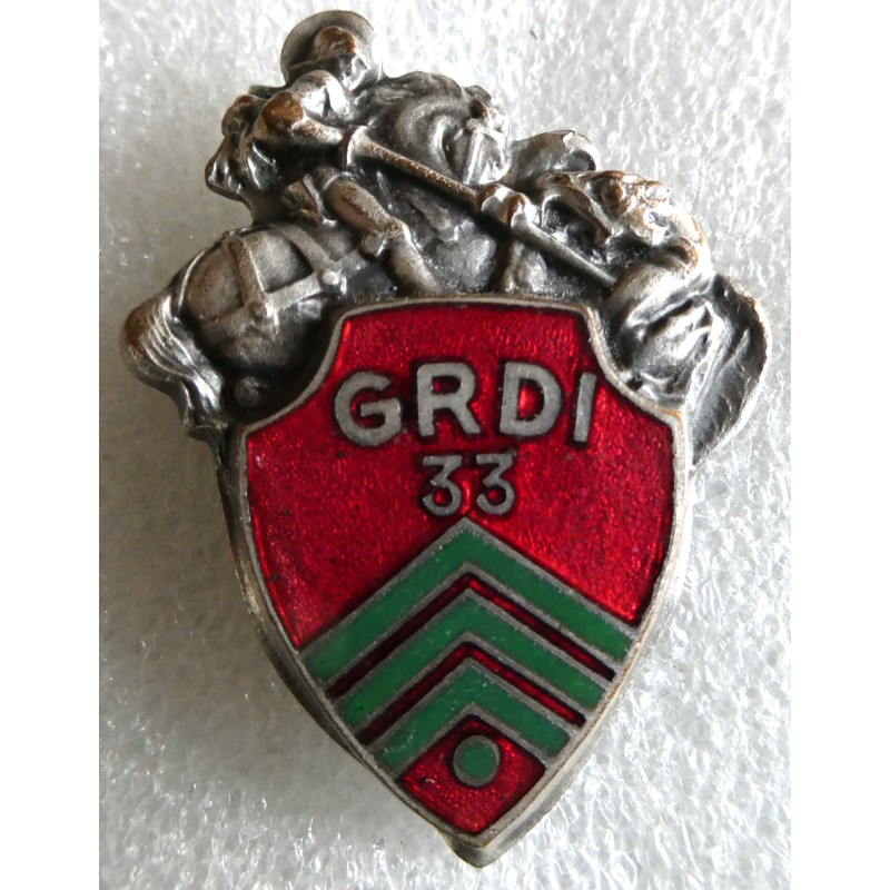 CAVALERIE 33 EME GROUPE DE RECONNAISSANCE DIVISIONNAIRE