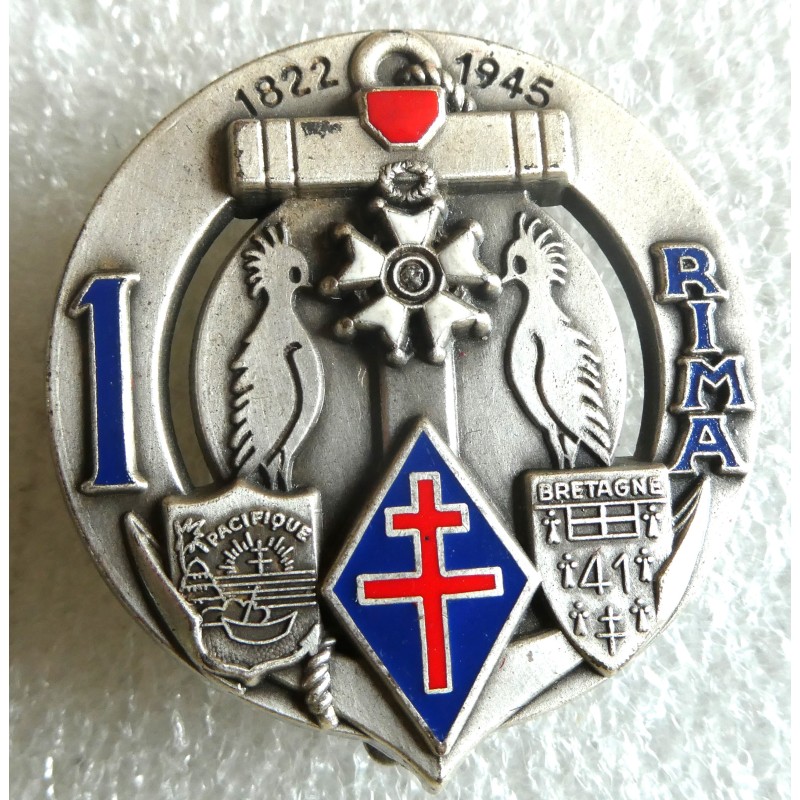 COLONIALE 1ER REGIMENT INFANTERIE DE MARINE 41 RI NOUVELLE CALEDONIE *