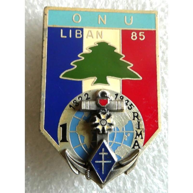 COLONIALE 1 ER RIMA OPEX ONU LIBAN1985 "