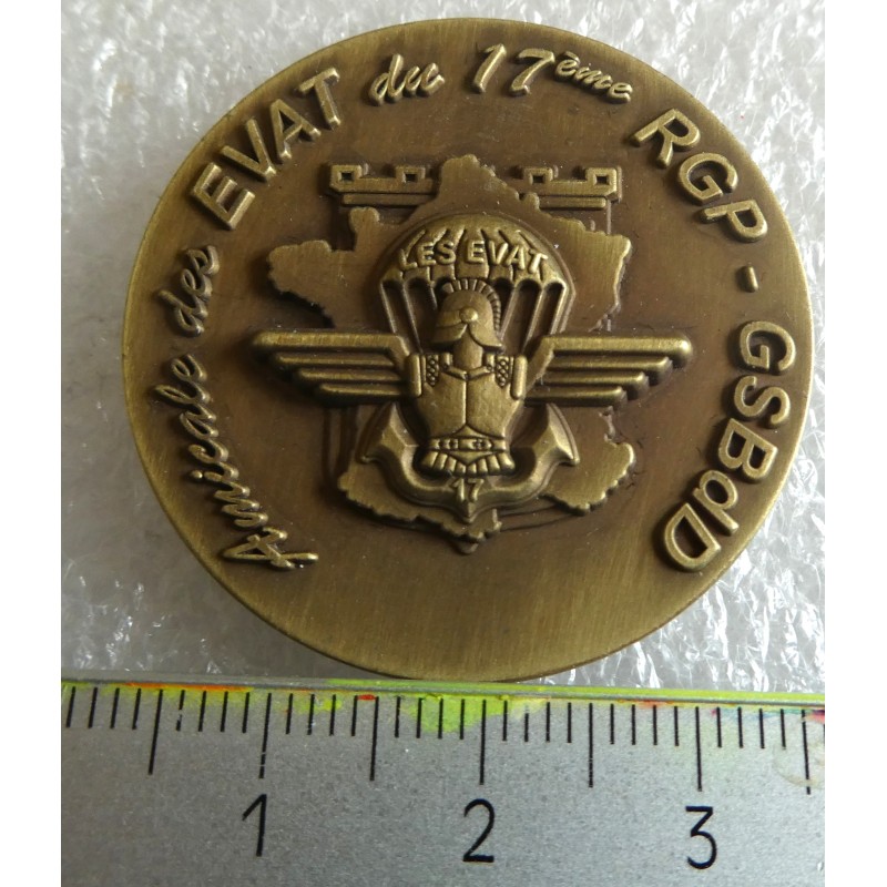 GENIE COIN DES EVAT 17 EME REGT DU GENIE PARA *