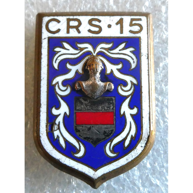 COMPAGNIE REPUBLICAINE DE SECURITE CRS N° 15 D OM ECAILLE OBSOLETE *