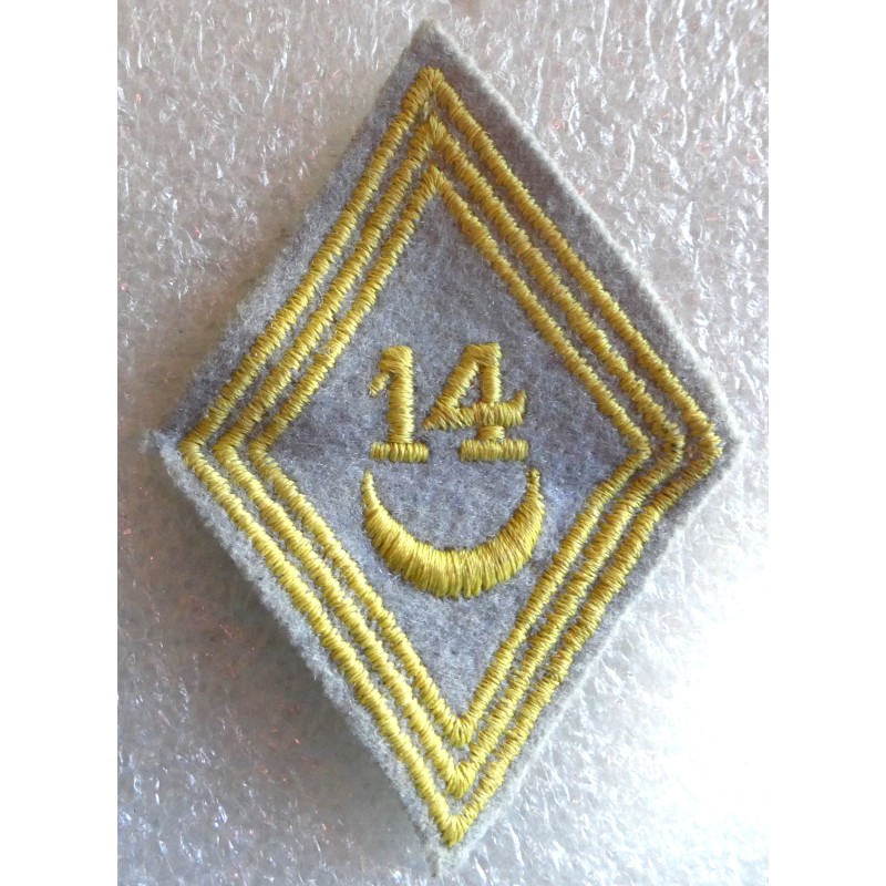NORD AFRICAIN14 EME REGT DE TIRAILLEURS ALGERIENS LOSANGE *