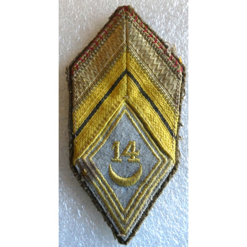 NORD AFRICAIN14 EME REGT DE TIRAILLEURS ALGERIENS CAPORAL CHEF *