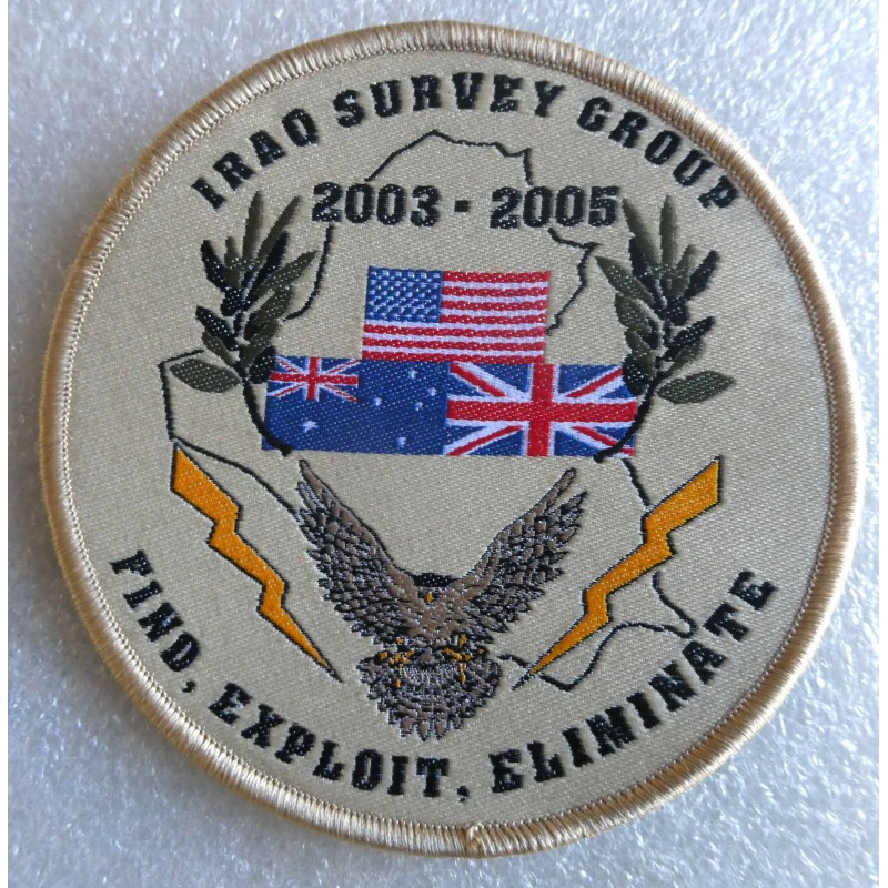USA  AFGHANISTAN IRAQ SURVEY GROUP 2003-2005 *