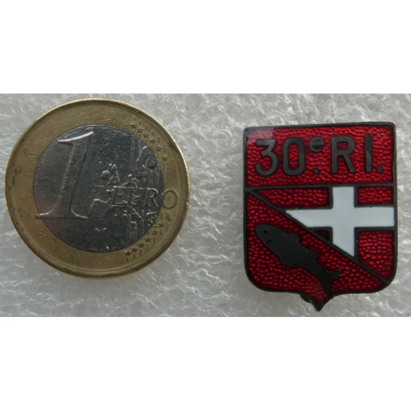 INFANTERIE 30 EME RI AUGIS EPINGLE 25 MM *
