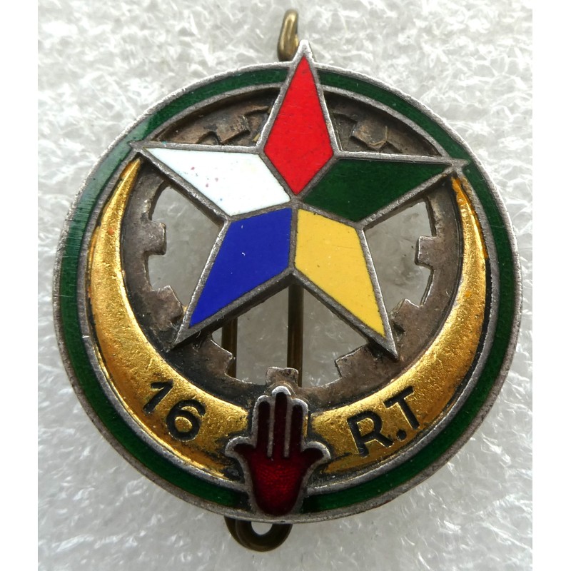 NORD AFRICAIN 16 EME REGT DE TIRAILLEURS TUNISIENS