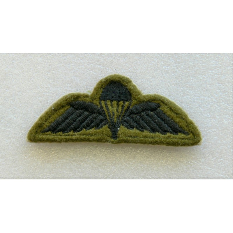 PARACHUTISTE TISSU BREVET AGNGLAIS