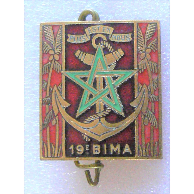 INFANTERIE D'AFRIQUE 19 EME BATAILLON INFANTERIE DE MARINE*