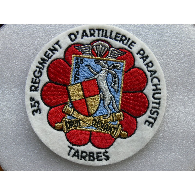 PARACHUTISTE ARTILLERIE TISSU 35 EME RAP