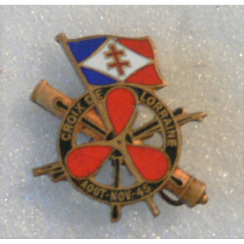 MARINE FREGATE CROIX DE LORRAINE COURTOIS *