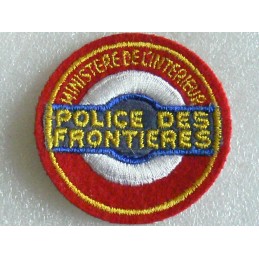 POLICE DES FRONTIERES TISSU...