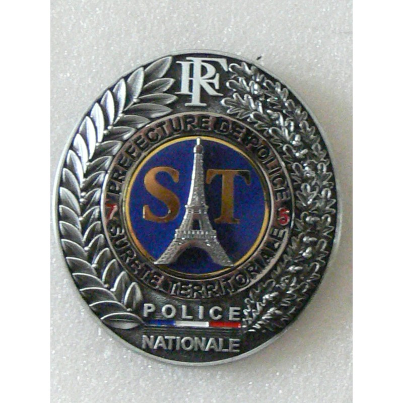 POLICE PREFECTURE DE POLICE SURETE TERRITORIALE AVEC MATRICULE OBSOLETE*