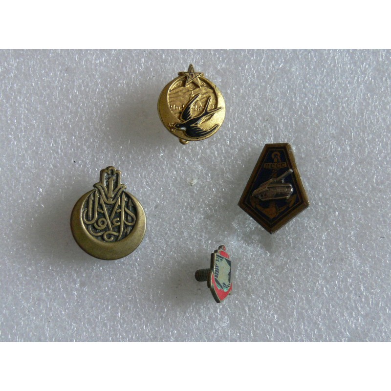 INFANTERIE D AFRIQUE BLINDE LOT 4 MINIATURES