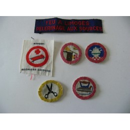 SCOUTISME LOT 1 DE 6 PIECES...