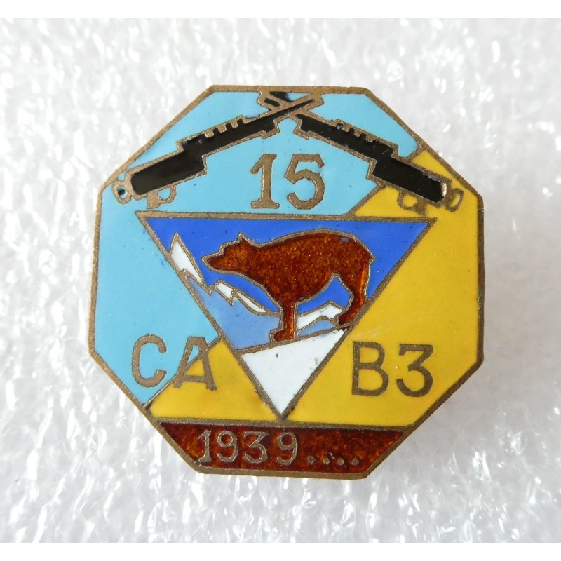 INFANTERIE 15 EME BATAILLON INFANTERIE ALPINE CAB 3*