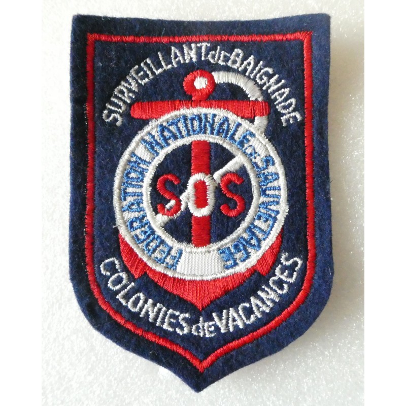 MARINE SURVEILLANT DE BAIGNADE FEDERATION NATIONALE DE SAUVETAGE SOS COLONIES DE VACANCES