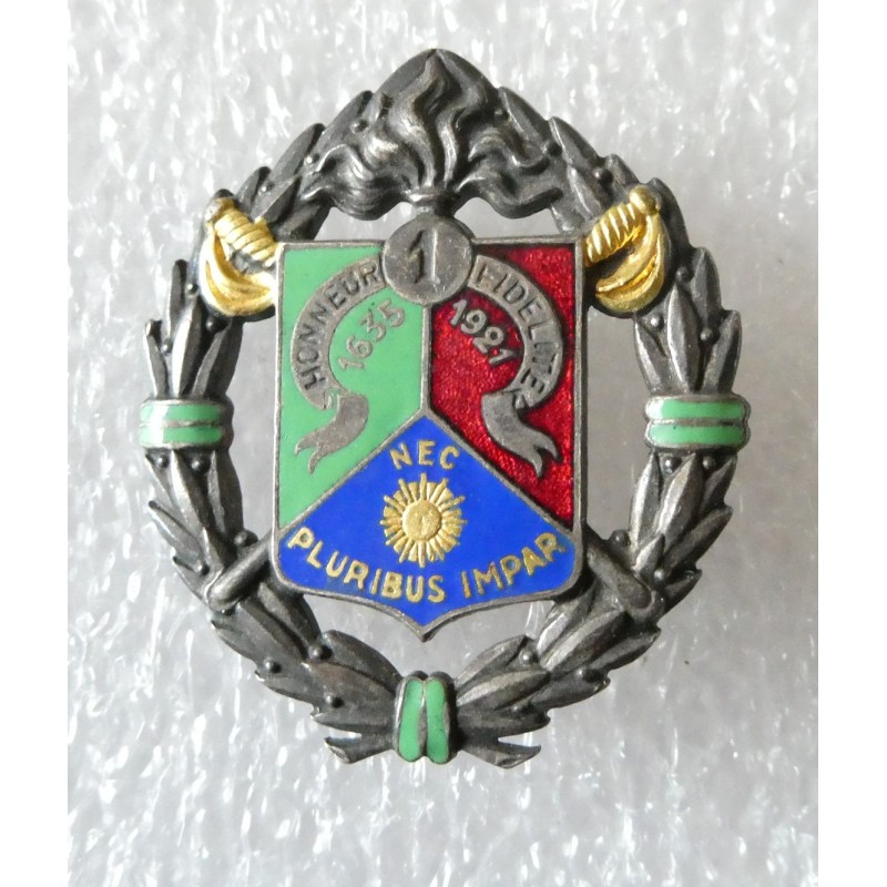 LEGION ETRANGERE INSIGNE DE BERET 1ER REGIMENT ETRANGER DE CAVALERIE ABP*