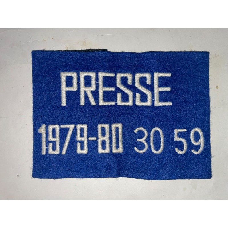 POLICE ANCIEN BRASSARD PRESSE 1979-80*