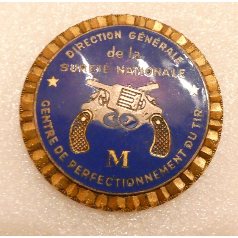 POLICE BREVET TIR CENTRE DE PERFECTIONNEMENT TIR MONITEUR DIRECTION SURETE NATIONALE*