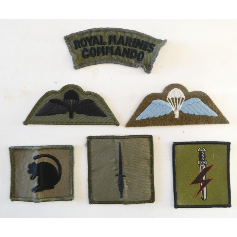 ETRANGERS PARACHUTISTES COMMANDOS LOT SAS ROYAL MARINES GB*