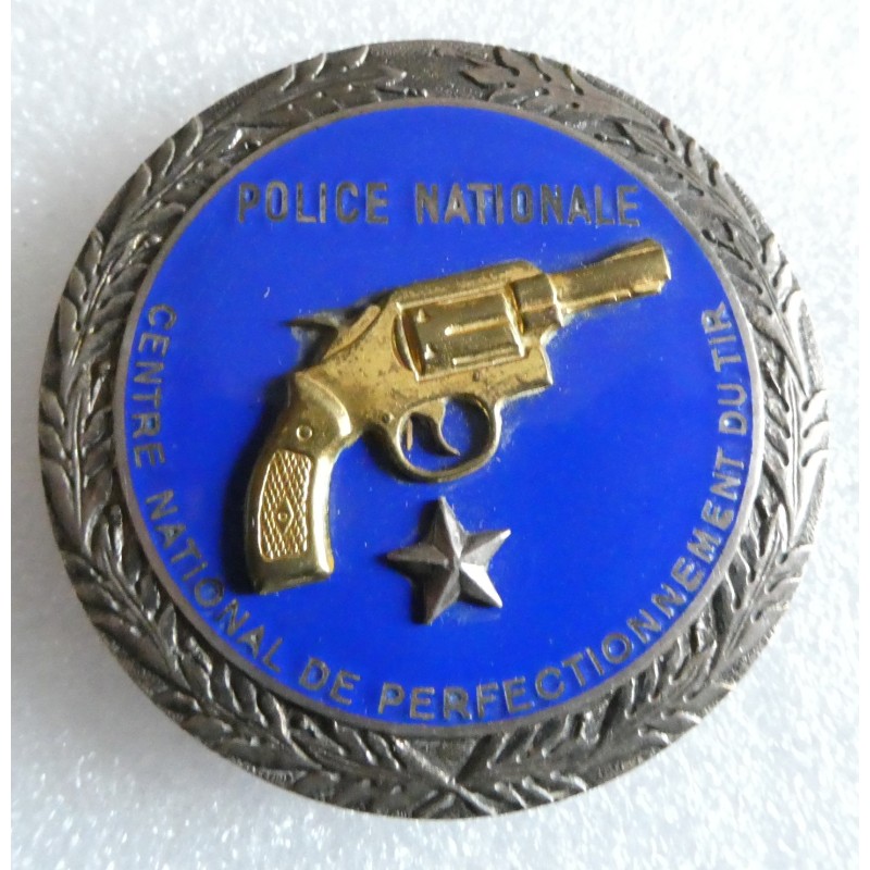 POLICE BREVET CENTRE NATIONAL PERFECTIONNEMENT TIR REVOLVER DORE*