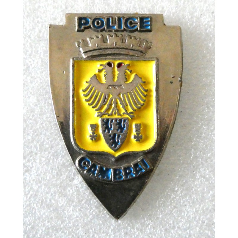 POLICE NATIONALE CAMBRAI ECU JAUNE *