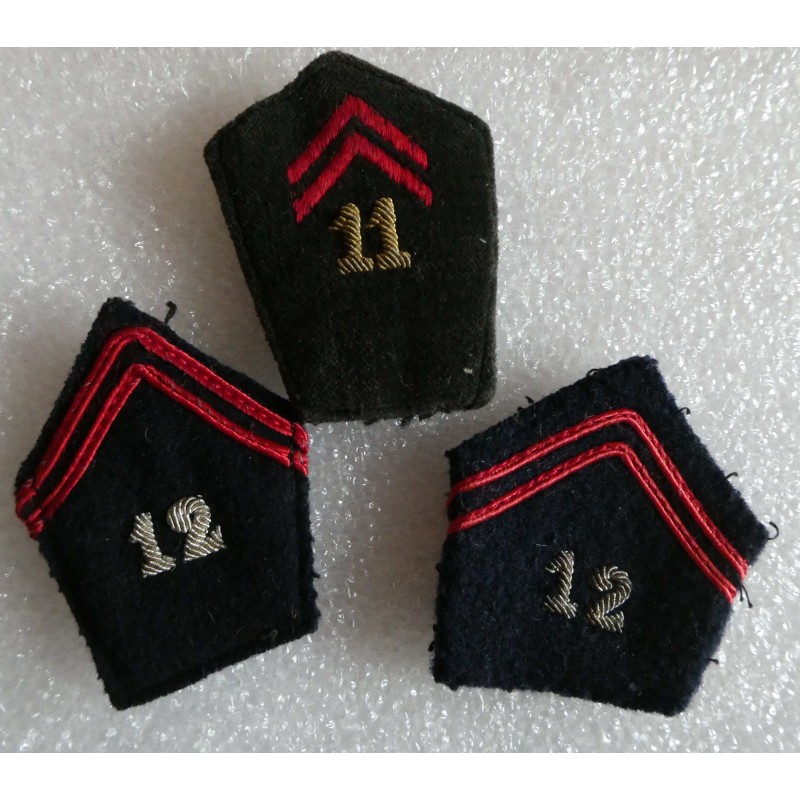 CAVALERIE CUIRASSIERS 12 EME REGIMENT COINS DE COLS*