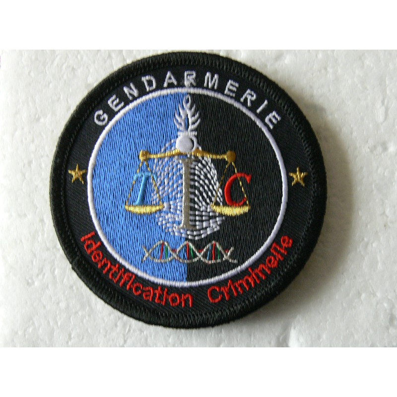 GENDARMERIE TECHNICIEN D IDENTIFICATION CRIMINELLE COULEUR