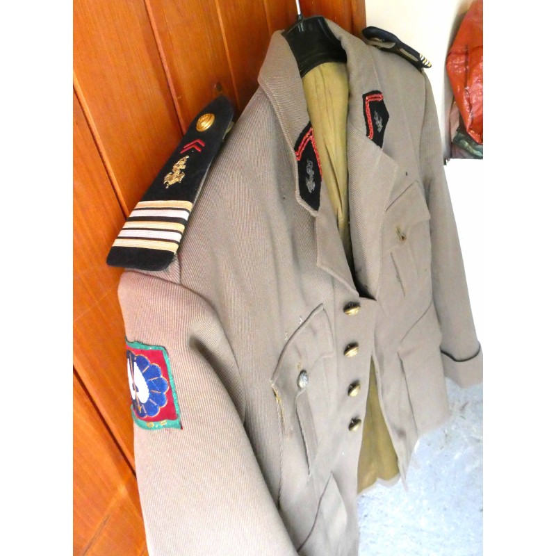 PARACHUTISTE COLONIAL VESTE COLONEL *