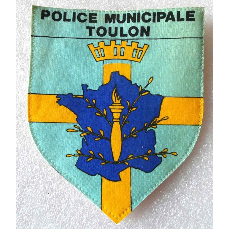 POLICE MUNICIPALE DE TOULON MODELE IMPRIME 120 X 100 mm*