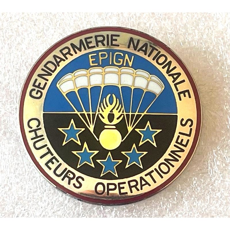 GENDARMERIE PARACHUTISTE EPIGN CHUTEURS OPERATIONNELS MATRICULE*