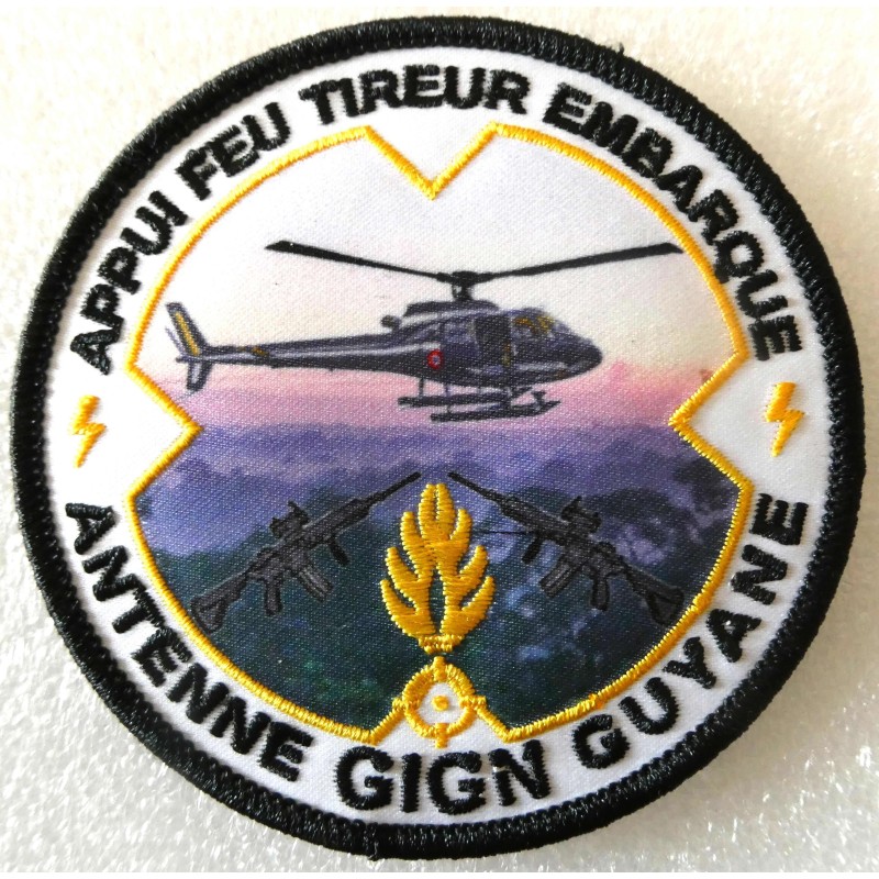 GENDARMERIE PARACHUTISTE AGIGN APPUI FEU TIREUR EMBARQ*