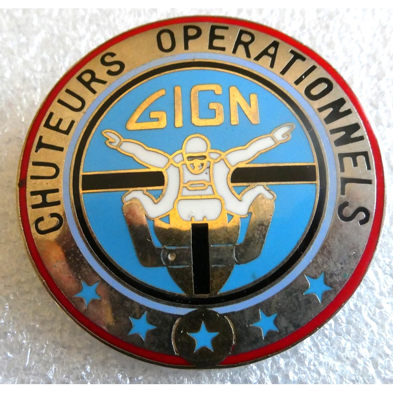 GENDARMERIE PARACHUTISTE GIGN CHUTEURS OPS *