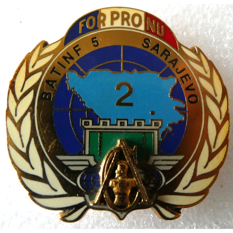 PARACHUTISTE 17° R.G.P C.A BAT INF SARAJEVO 2° SEJOUR