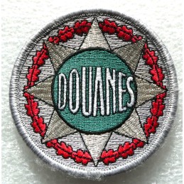 DOUANES PLAQUE TISSU MOTARD...