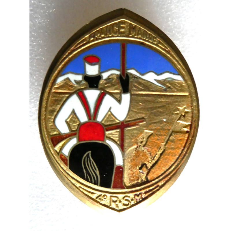 CAVALERIE 4 EME REGIMENT DE SPAHIS MAROCAINS *