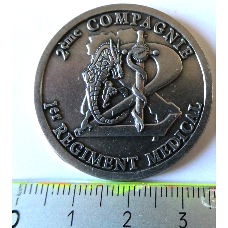 SANTE COIN DE LA 2 EME COMPAGNIE DU 1 ER REGIMENT MEDICAL*