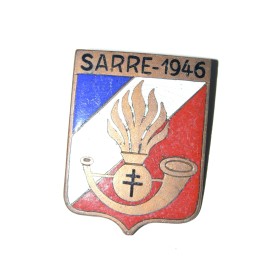 DOUANE DE LA SARRE 1946...