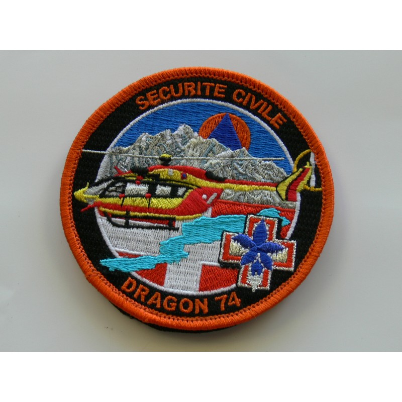 SECURITE CIVILE HELICOPTERE DRAGON 74 SAVOIE*