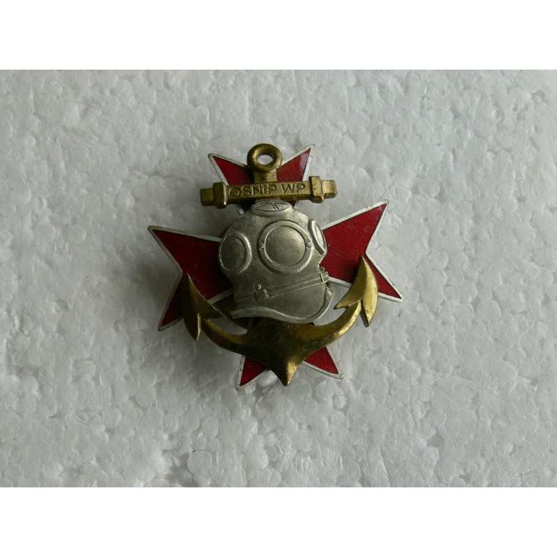 MARINE SCAPHANDRIER MILITAIRE POLONAIS